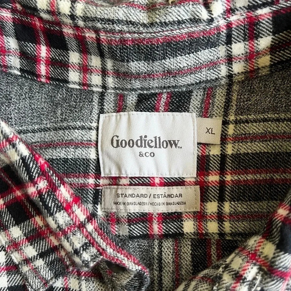 NWOT Goodfellow flannel - Picture 3 of 5